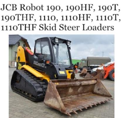 jcb 190 hf skid steer|jcb skid steer manual.